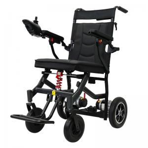  Electric Wheelchair Compact Folding Portable Foldable Lightweight Electric Wheelchair with Lithium Battery